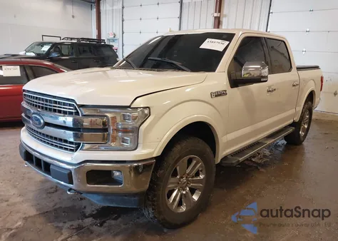 2018 Ford F-150 Lariat from USA, damaged, VIN 1FTEW1EG6JKC07546